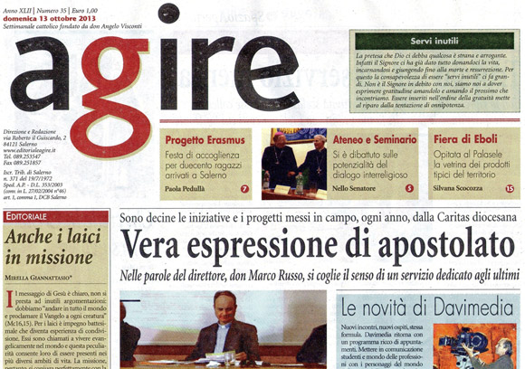 Agire - giornale della Diocesi di Salerno